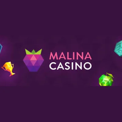 Captura de pantalla de la interfaz de Malina Casino mostrando los juegos destacados